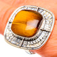 Tiger Eye Rings handcrafted by Ana Silver Co - RING97936