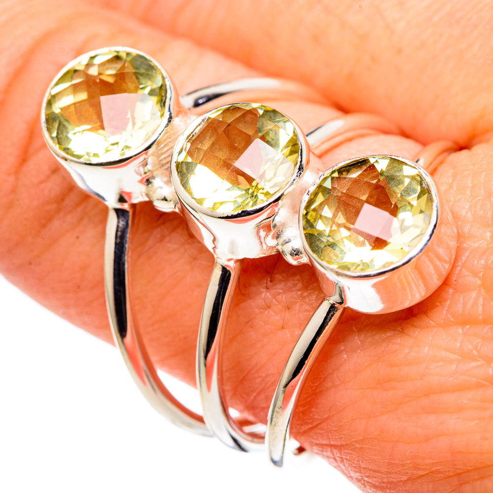 Citrine Rings handcrafted by Ana Silver Co - RING97952