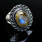 Labradorite Rings handcrafted by Ana Silver Co - RING979532