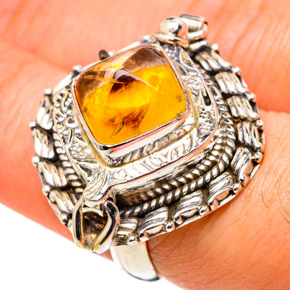 Citrine Rings handcrafted by Ana Silver Co - RING97962