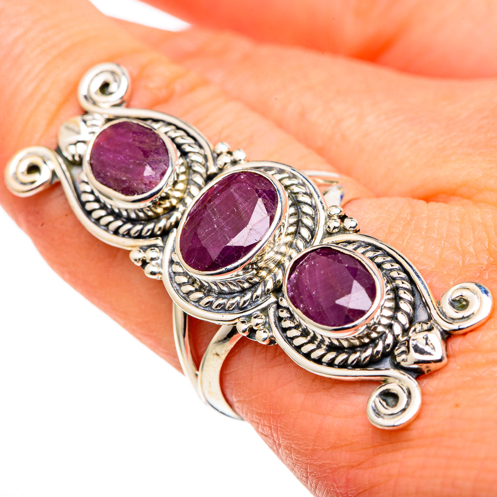 Ruby Rings handcrafted by Ana Silver Co - RING97963