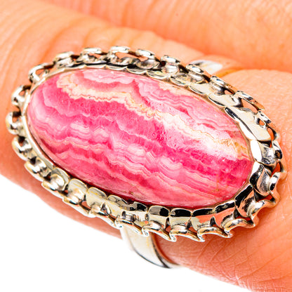 Rhodochrosite Rings handcrafted by Ana Silver Co - RING97964