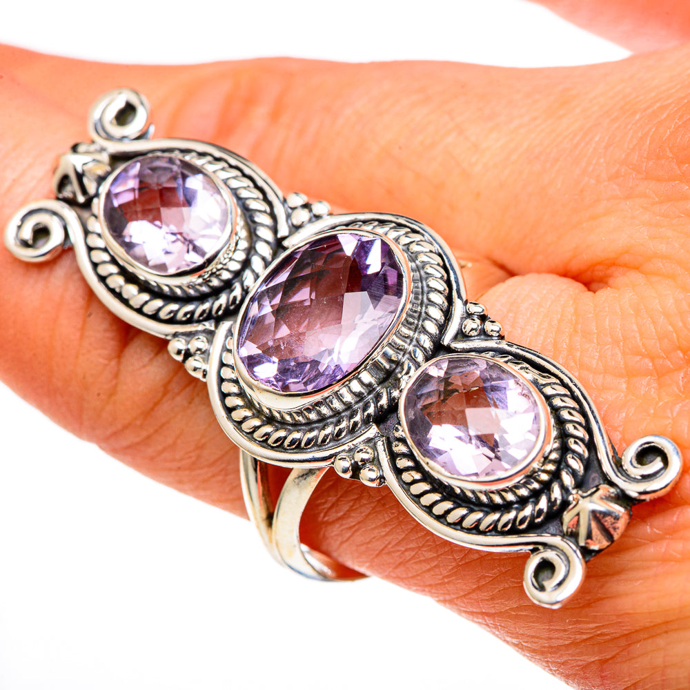 Amethyst Rings handcrafted by Ana Silver Co - RING97966
