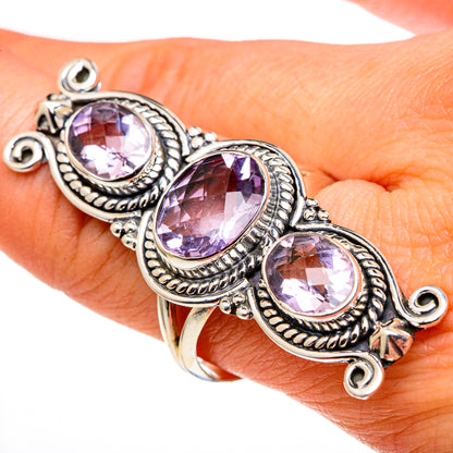 Amethyst Rings handcrafted by Ana Silver Co - RING97966