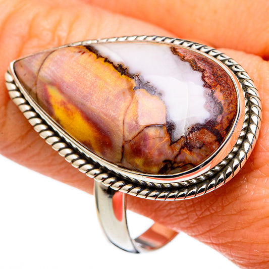 Butterfly Jasper Rings handcrafted by Ana Silver Co - RING97975