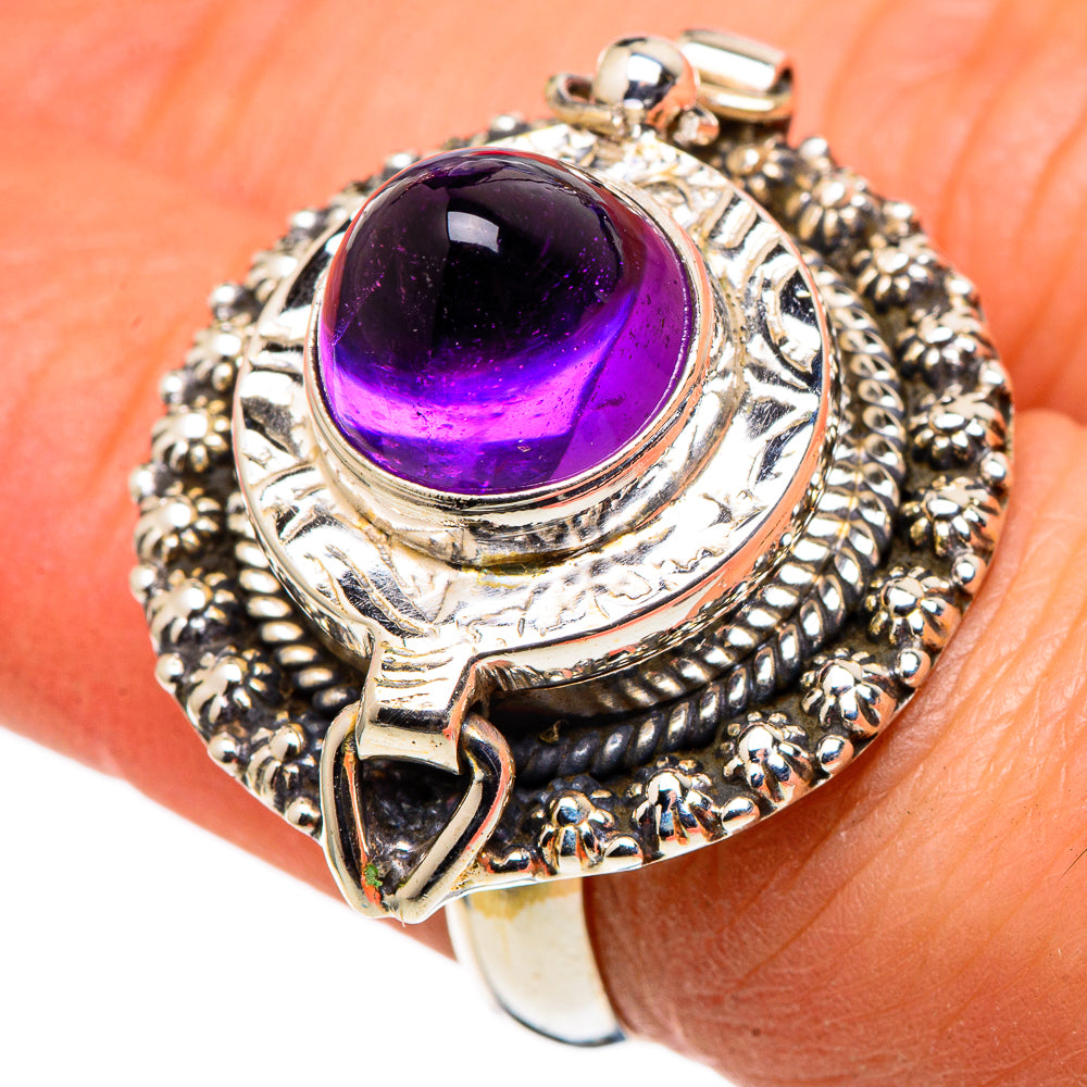Amethyst Rings handcrafted by Ana Silver Co - RING97981