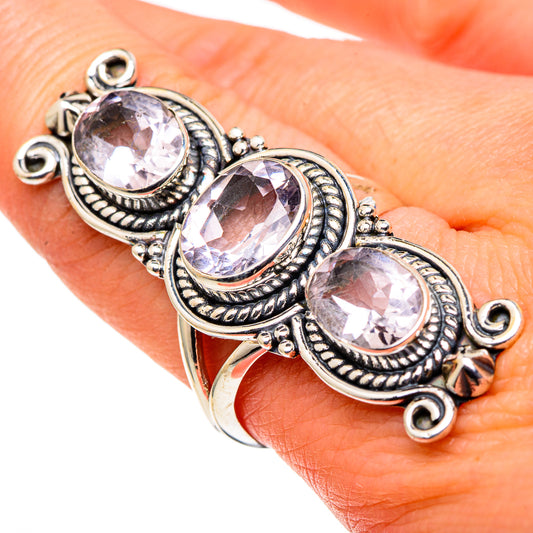 Kunzite Rings handcrafted by Ana Silver Co - RING97982