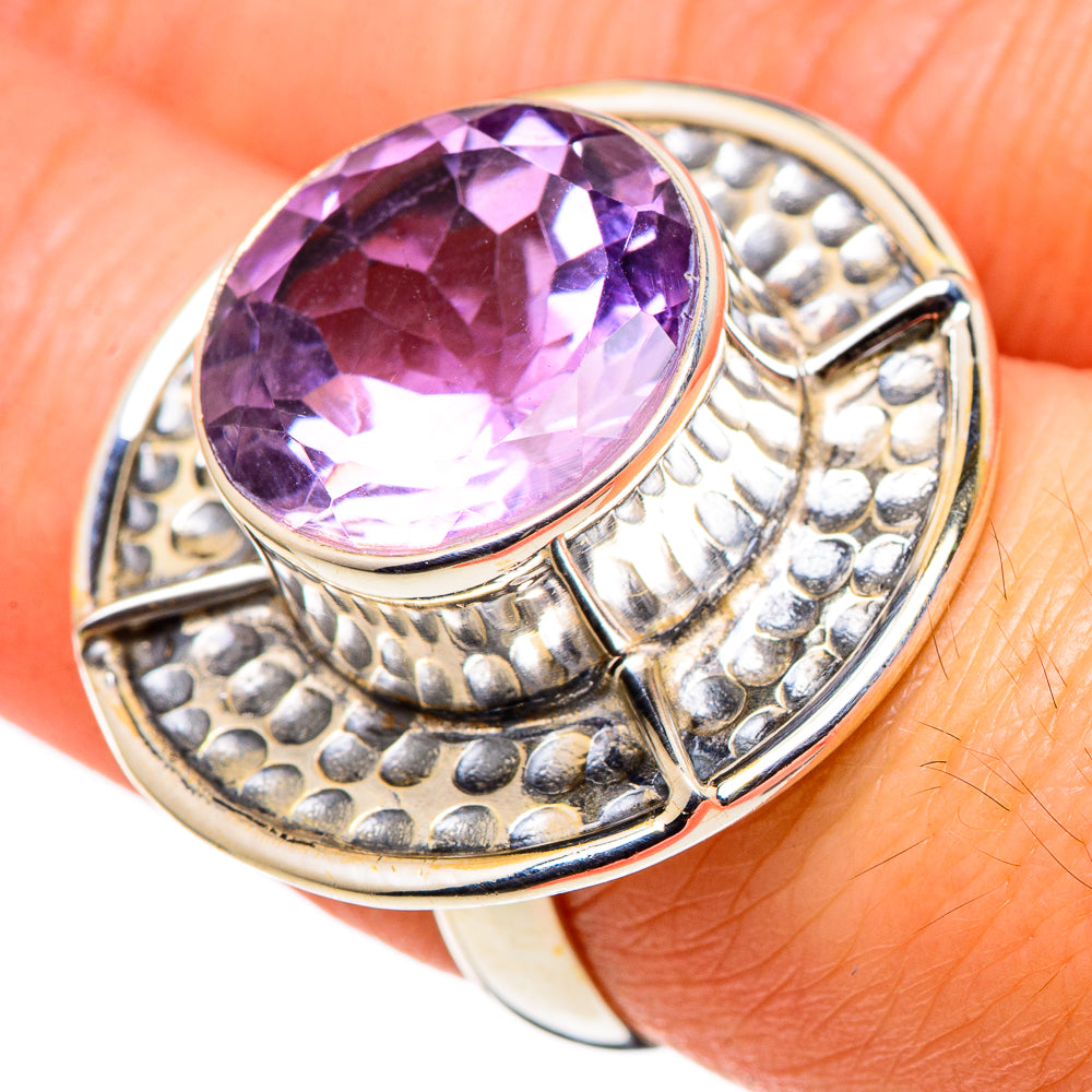 Amethyst Rings handcrafted by Ana Silver Co - RING97983