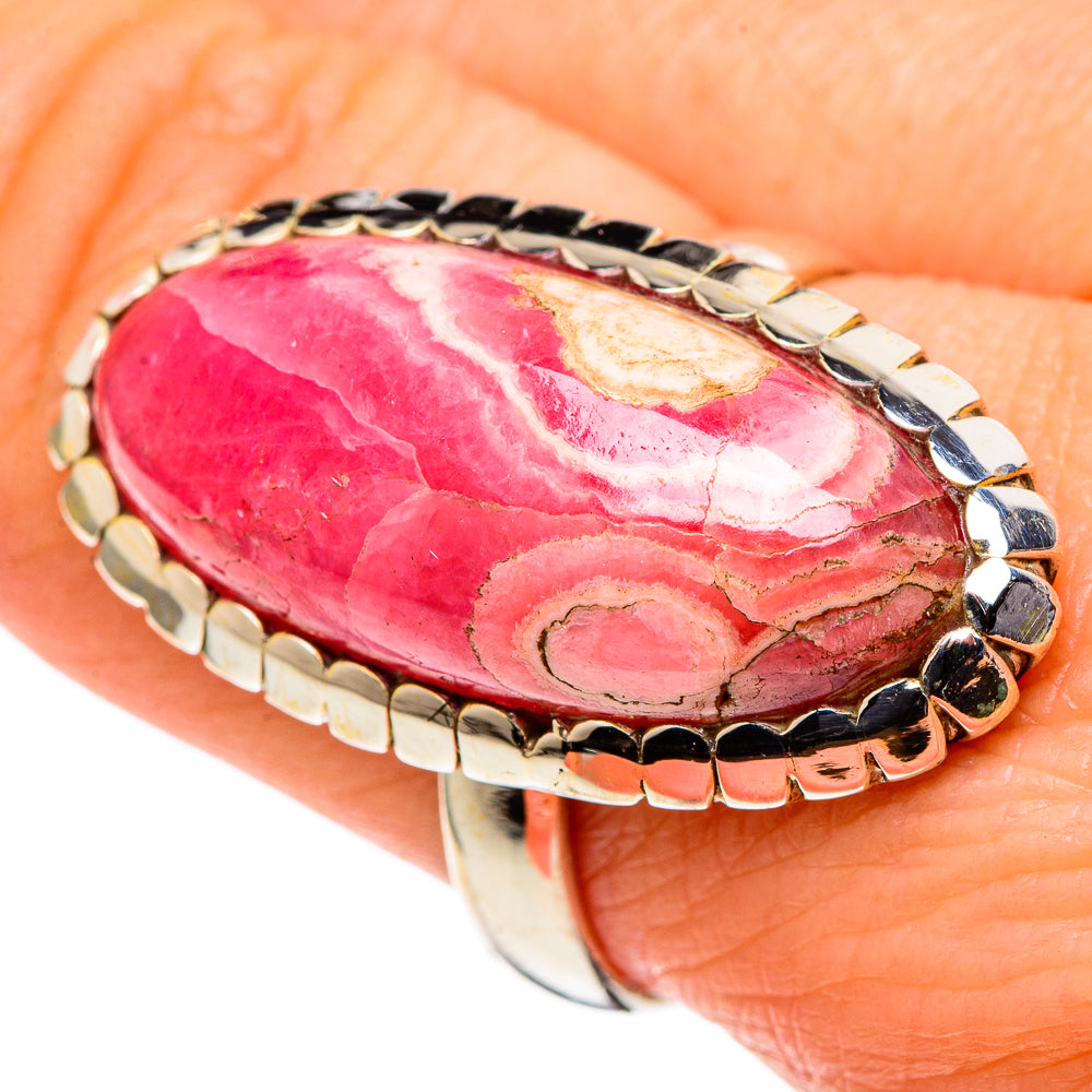 Rhodochrosite Rings handcrafted by Ana Silver Co - RING97989