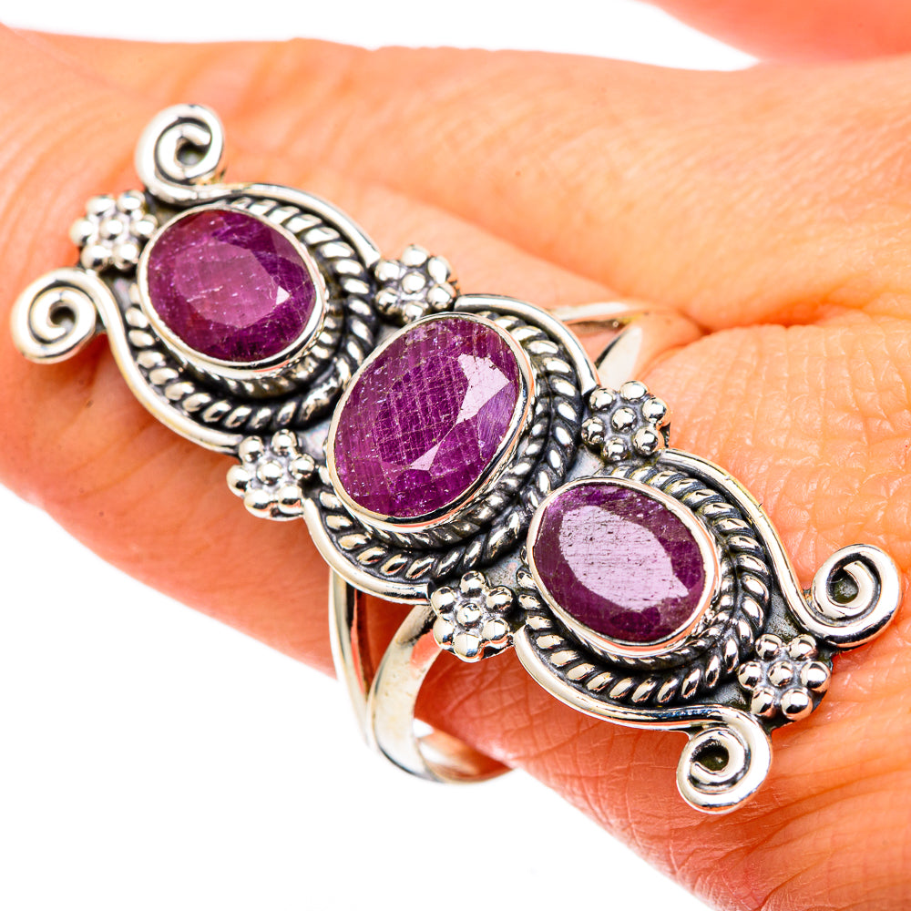 Ruby Rings handcrafted by Ana Silver Co - RING97990