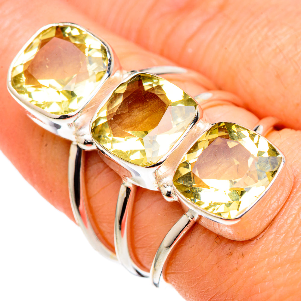 Citrine Rings handcrafted by Ana Silver Co - RING97991