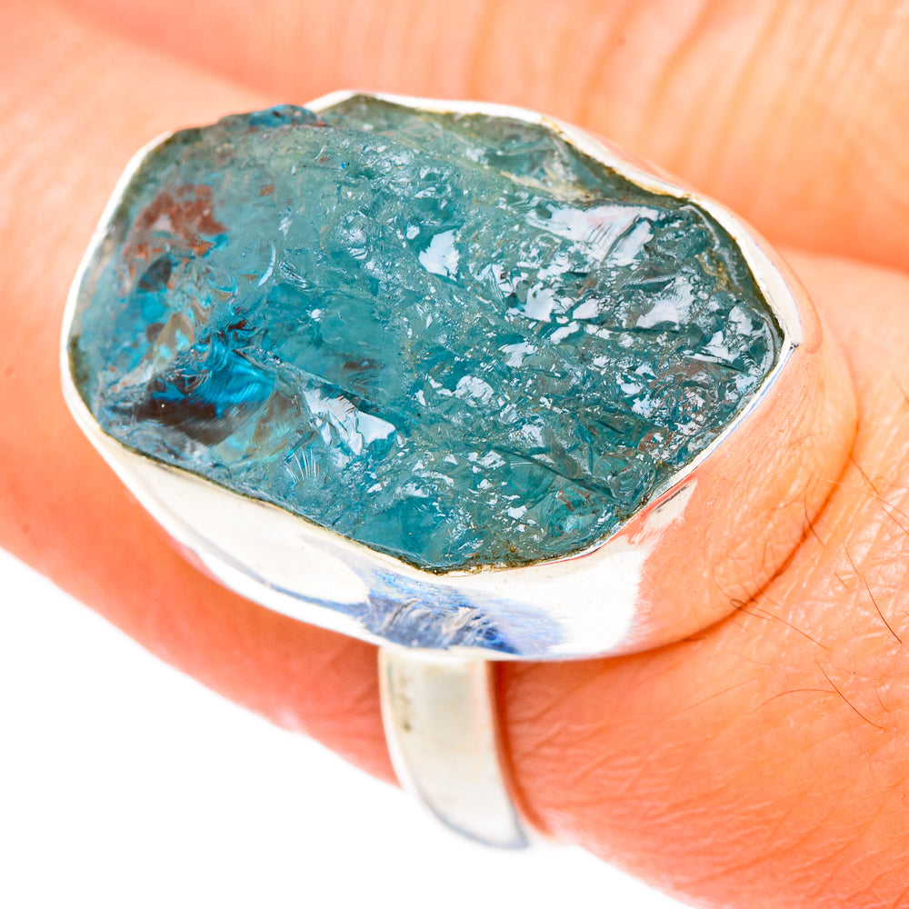Aquamarine Rings handcrafted by Ana Silver Co - RING97994