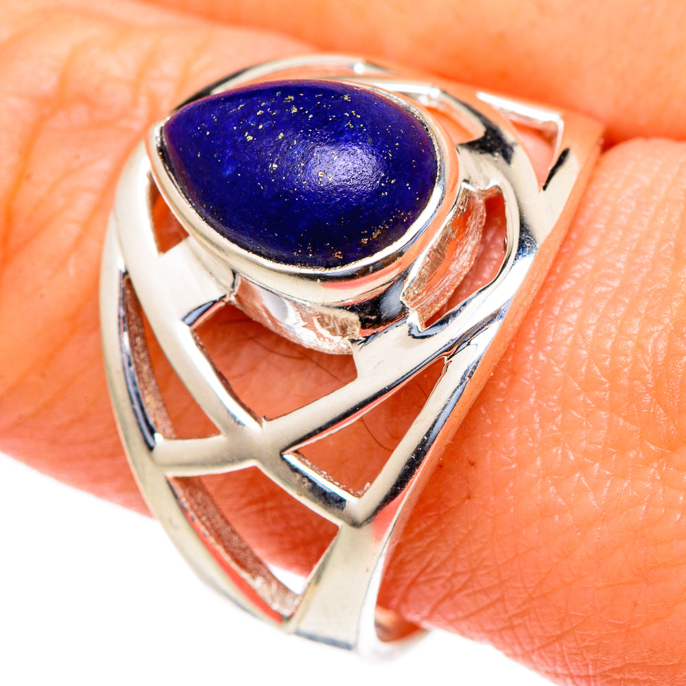 Lapis Lazuli Rings handcrafted by Ana Silver Co - RING97998