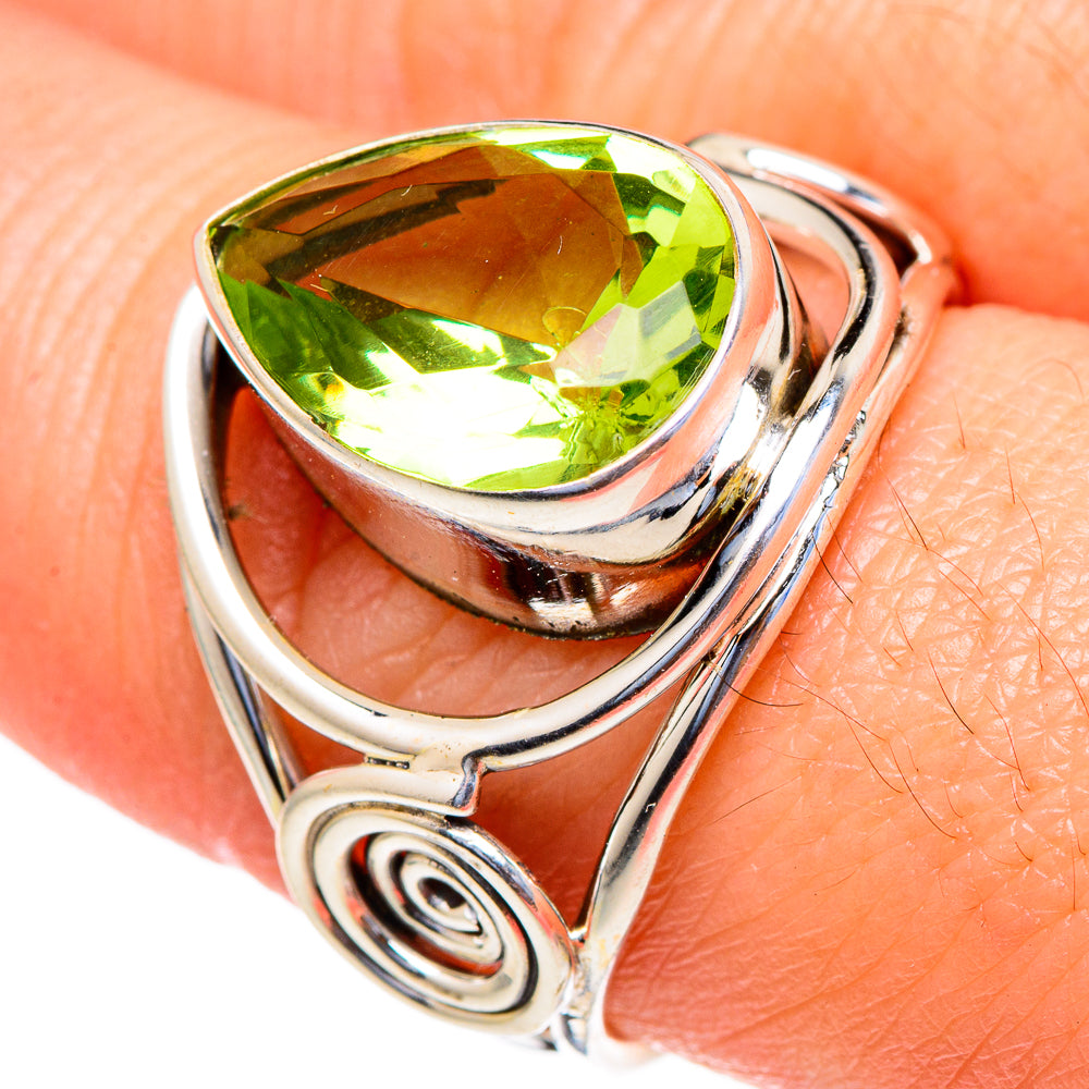 Peridot Rings handcrafted by Ana Silver Co - RING98002