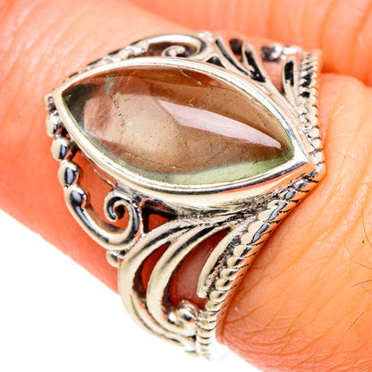 Prehnite Rings handcrafted by Ana Silver Co - RING98004