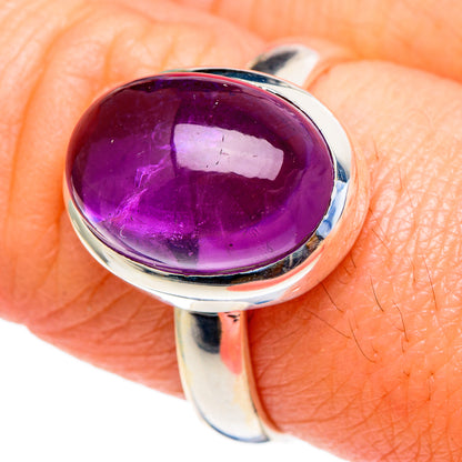 Amethyst Rings handcrafted by Ana Silver Co - RING98016