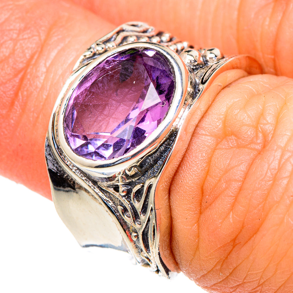 Amethyst Rings handcrafted by Ana Silver Co - RING98019