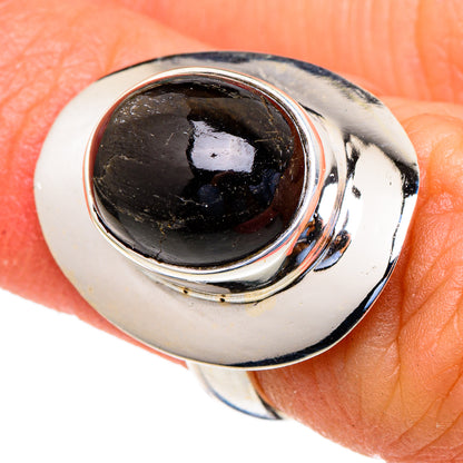 Black Onyx Rings handcrafted by Ana Silver Co - RING98022