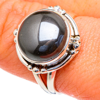 Hematite Rings handcrafted by Ana Silver Co - RING98033