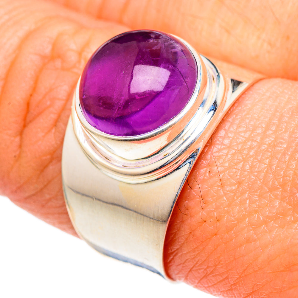 Amethyst Rings handcrafted by Ana Silver Co - RING98059