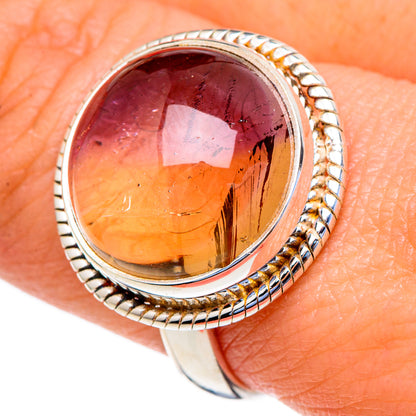 Ametrine Rings handcrafted by Ana Silver Co - RING98066