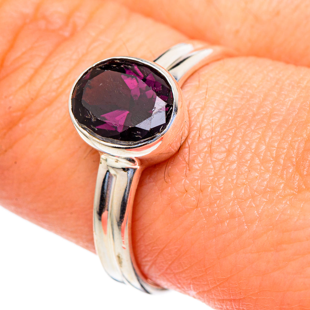 Purple Spinel Rings handcrafted by Ana Silver Co - RING98091