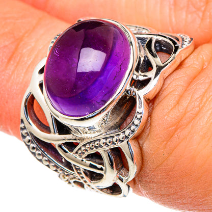 Amethyst Rings handcrafted by Ana Silver Co - RING98095
