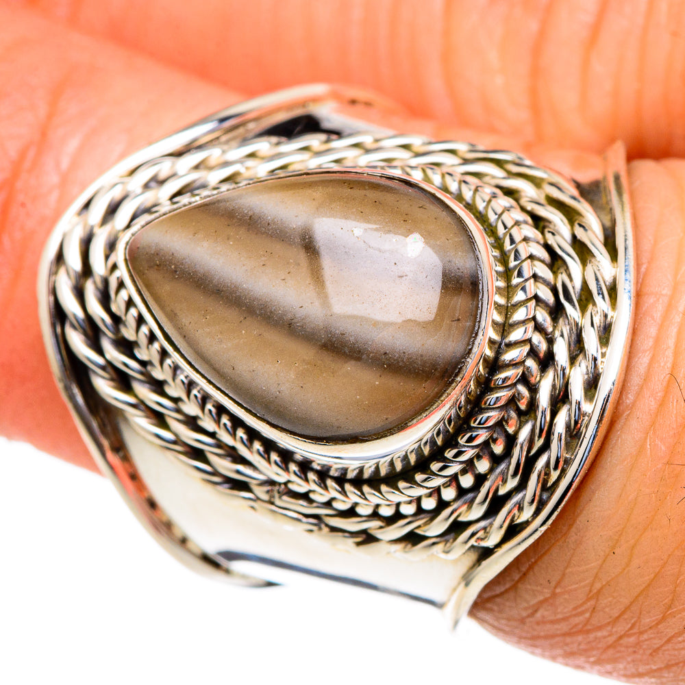 Imperial Jasper Rings handcrafted by Ana Silver Co - RING98120