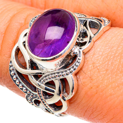 Amethyst Rings handcrafted by Ana Silver Co - RING98130
