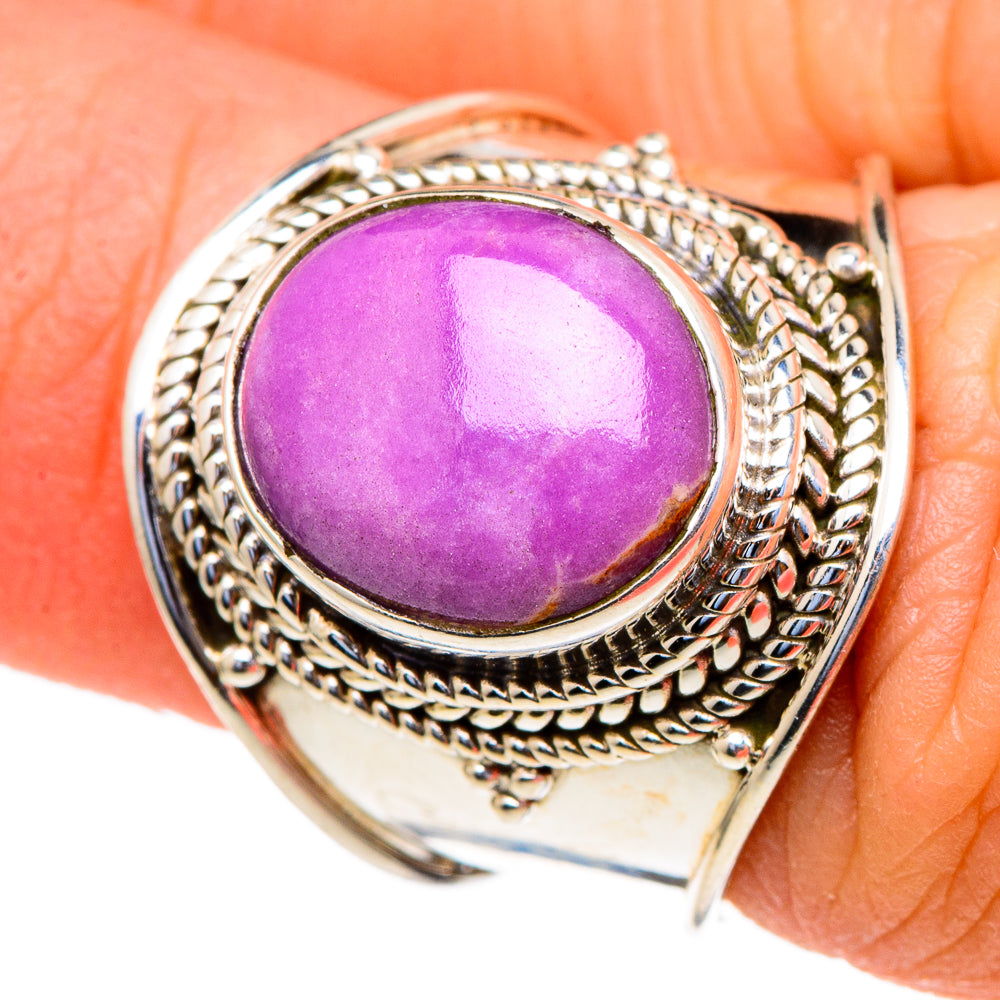 Phosphosiderite Rings handcrafted by Ana Silver Co - RING98133