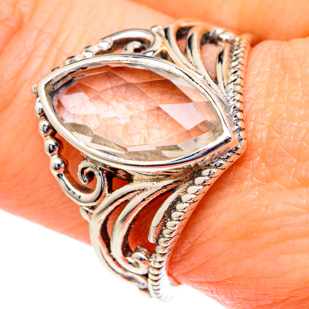 White Quartz Rings handcrafted by Ana Silver Co - RING98136