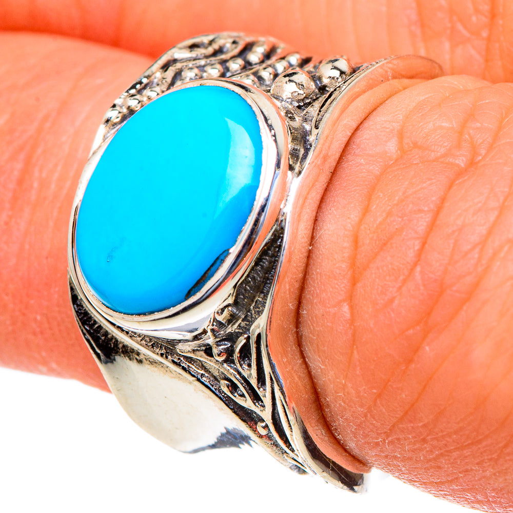 Larimar Rings handcrafted by Ana Silver Co - RING98149
