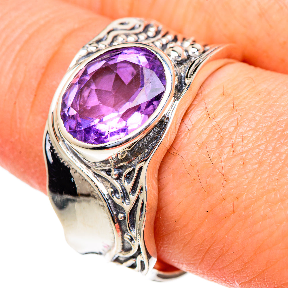 Amethyst Rings handcrafted by Ana Silver Co - RING98162