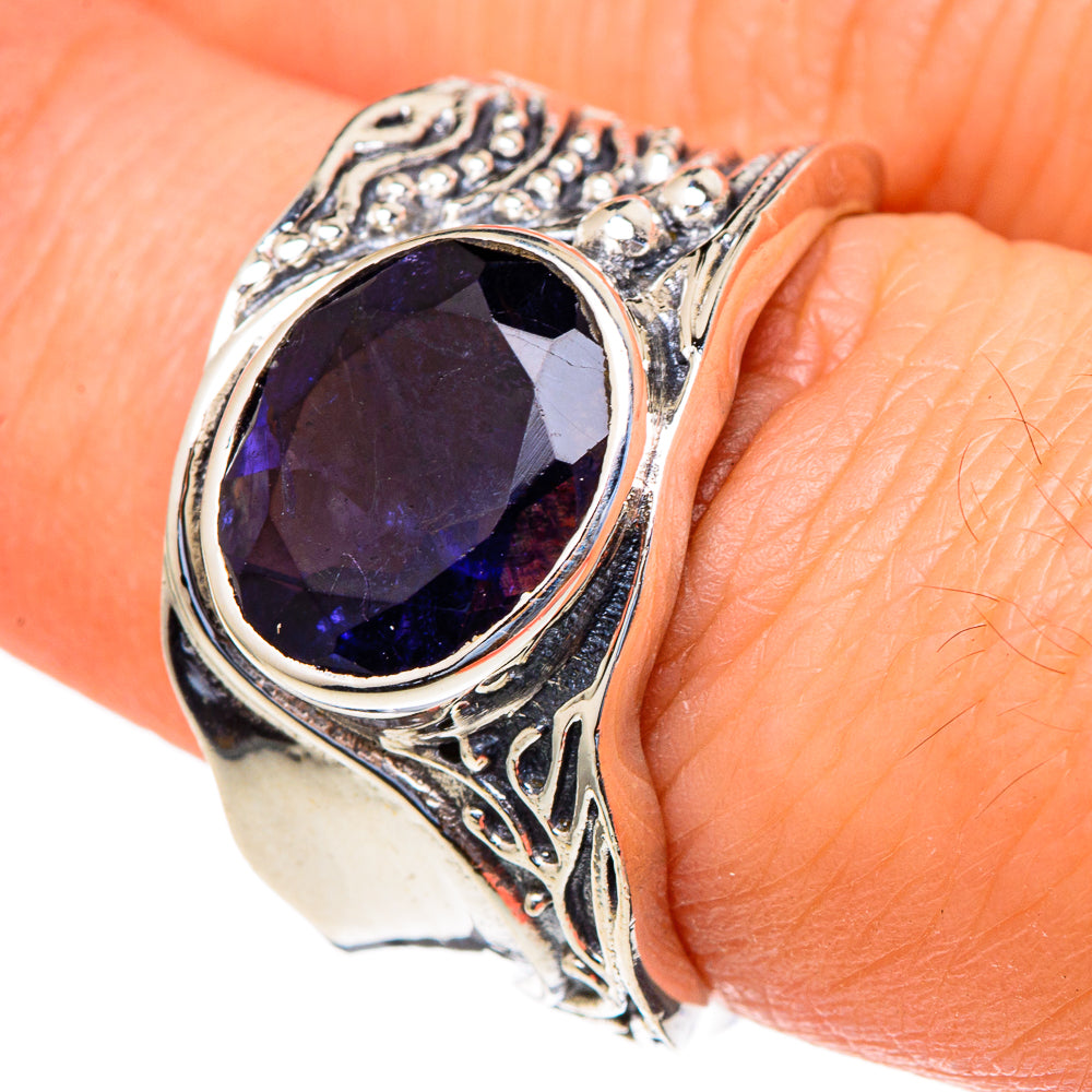 Violet Spinel Rings handcrafted by Ana Silver Co - RING98165