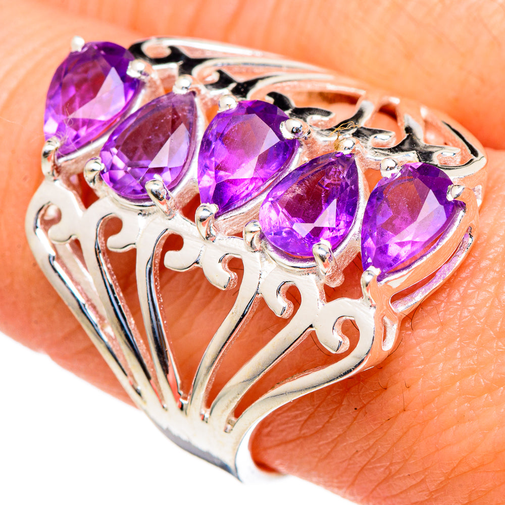 Amethyst Rings handcrafted by Ana Silver Co - RING98166