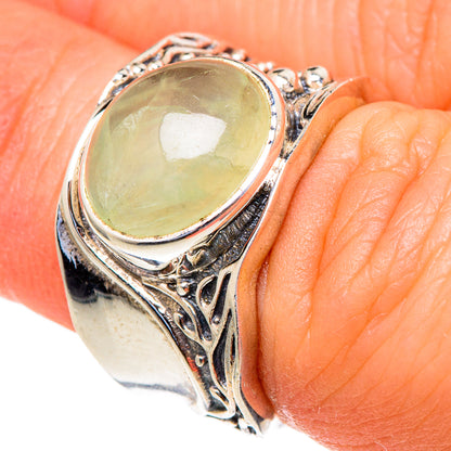 Prehnite Rings handcrafted by Ana Silver Co - RING98183