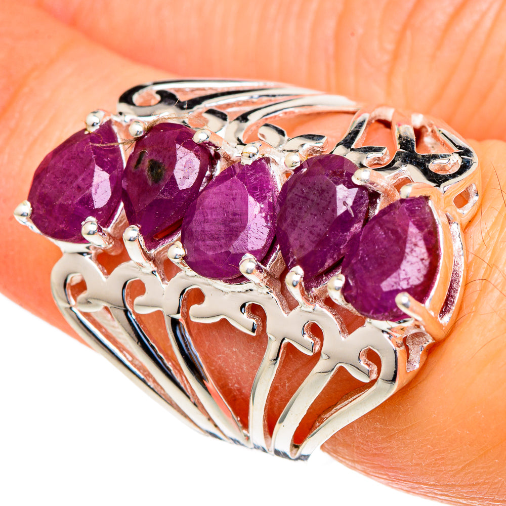 Ruby Rings handcrafted by Ana Silver Co - RING98189