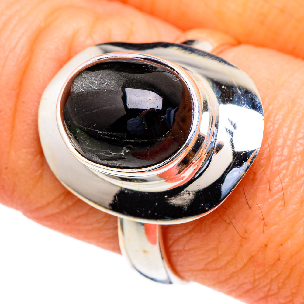 Black Onyx Rings handcrafted by Ana Silver Co - RING98199