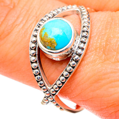 Chrysocolla Rings handcrafted by Ana Silver Co - RING98206