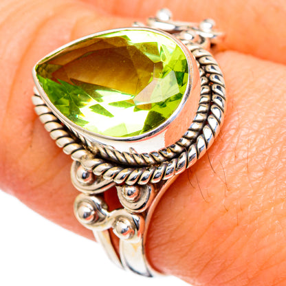 Peridot Rings handcrafted by Ana Silver Co - RING98212