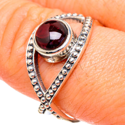 Garnet Rings handcrafted by Ana Silver Co - RING98220