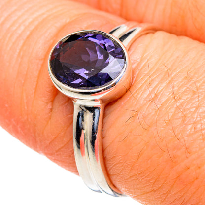 Violet Spinel Rings handcrafted by Ana Silver Co - RING98222