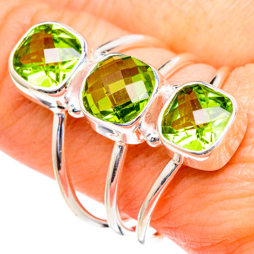 Peridot Rings handcrafted by Ana Silver Co - RING98243