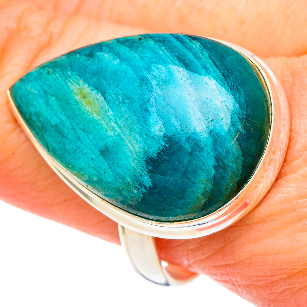 Amazonite Rings handcrafted by Ana Silver Co - RING98244