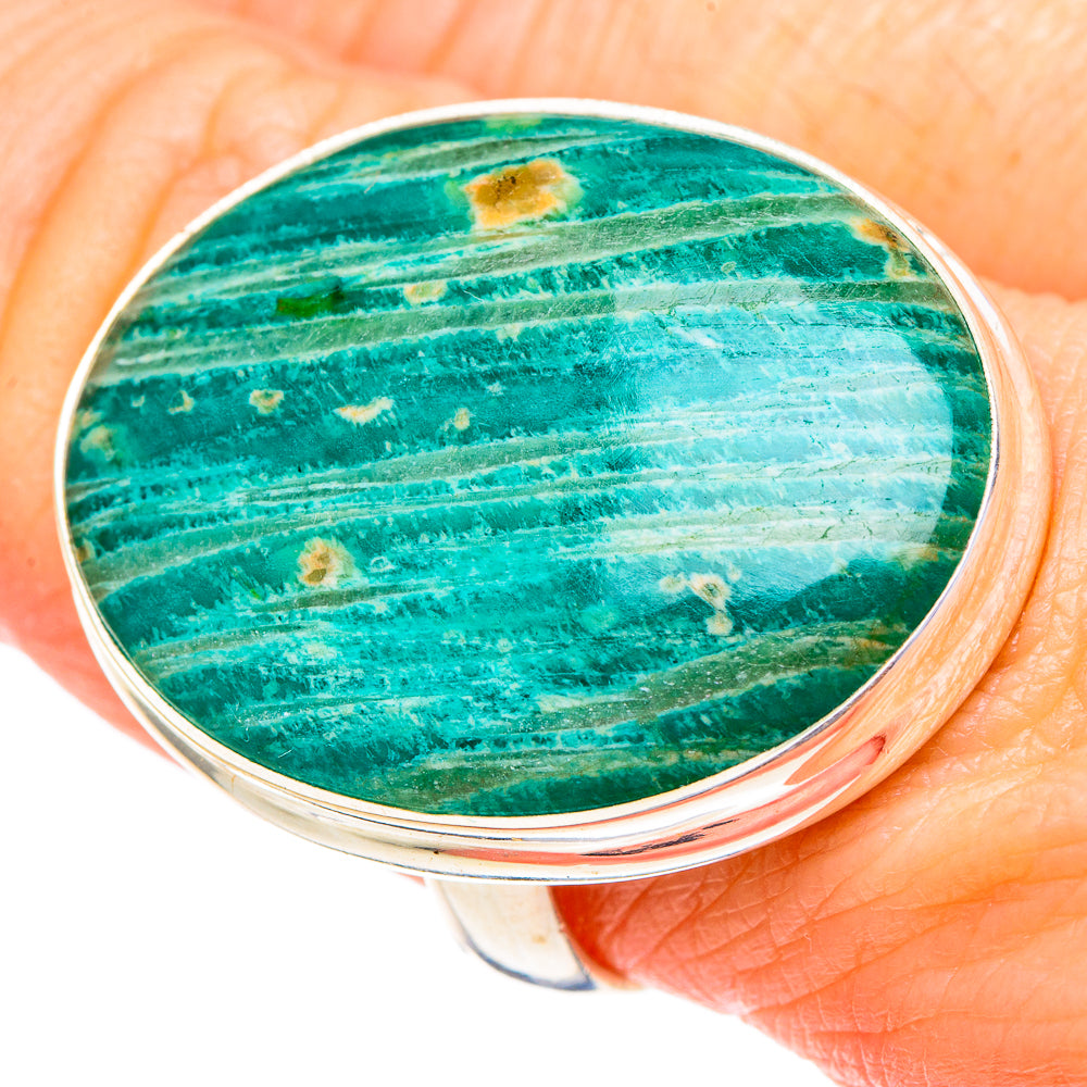 Amazonite Rings handcrafted by Ana Silver Co - RING98248