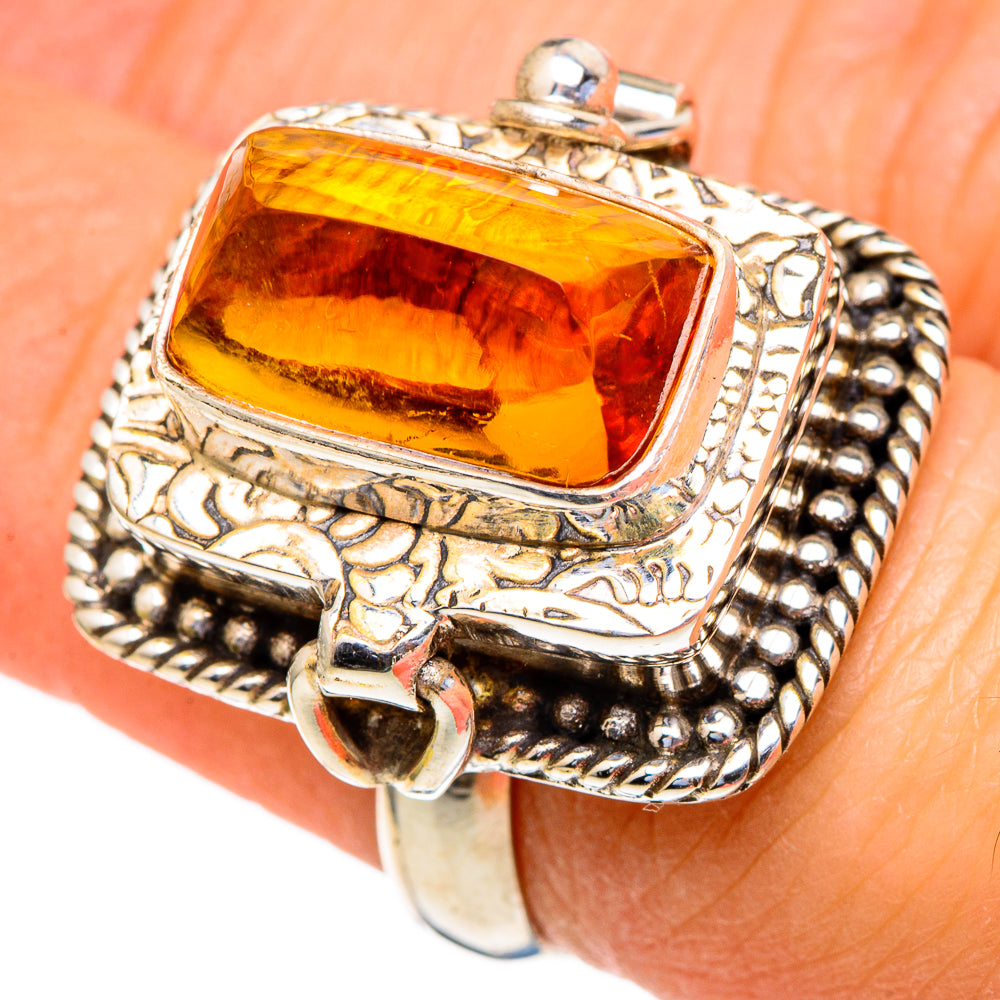 Citrine Rings handcrafted by Ana Silver Co - RING98254