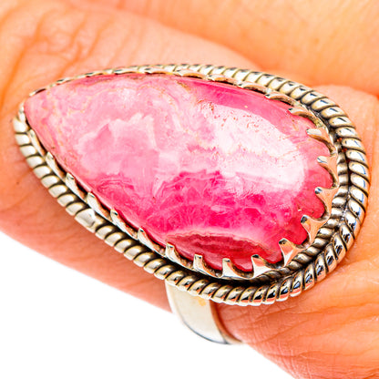 Rhodochrosite Rings handcrafted by Ana Silver Co - RING98261