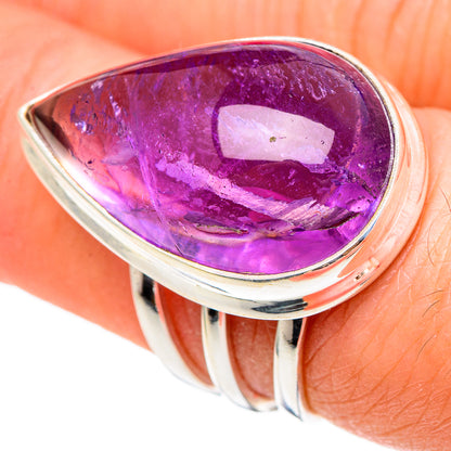 Amethyst Rings handcrafted by Ana Silver Co - RING98262