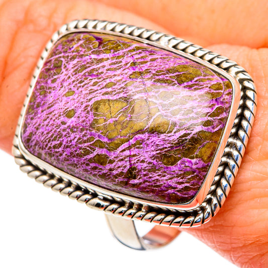 Stichtite Rings handcrafted by Ana Silver Co - RING98266