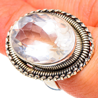 White Quartz Rings handcrafted by Ana Silver Co - RING98269